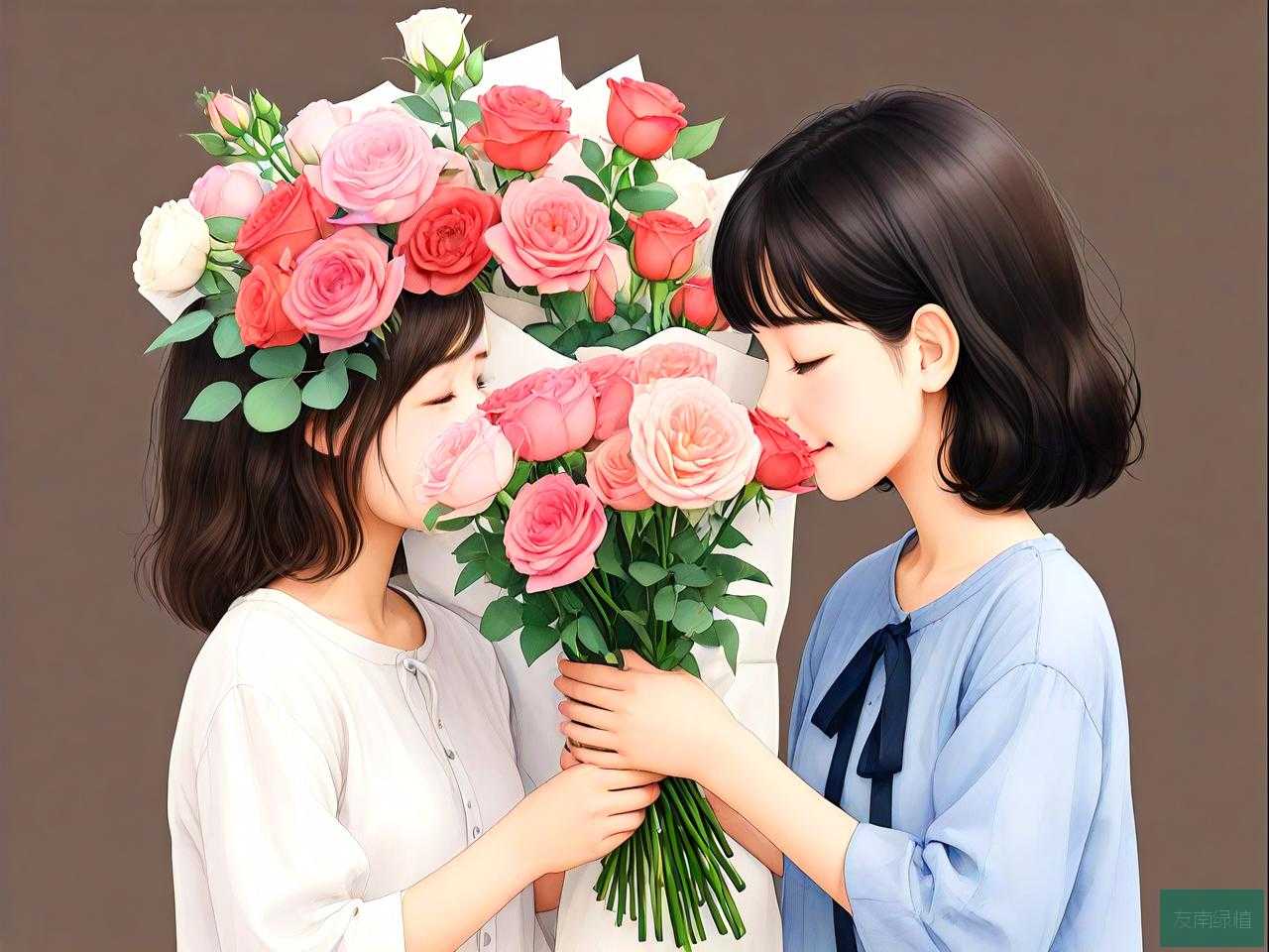 异性朋友送什么花合适