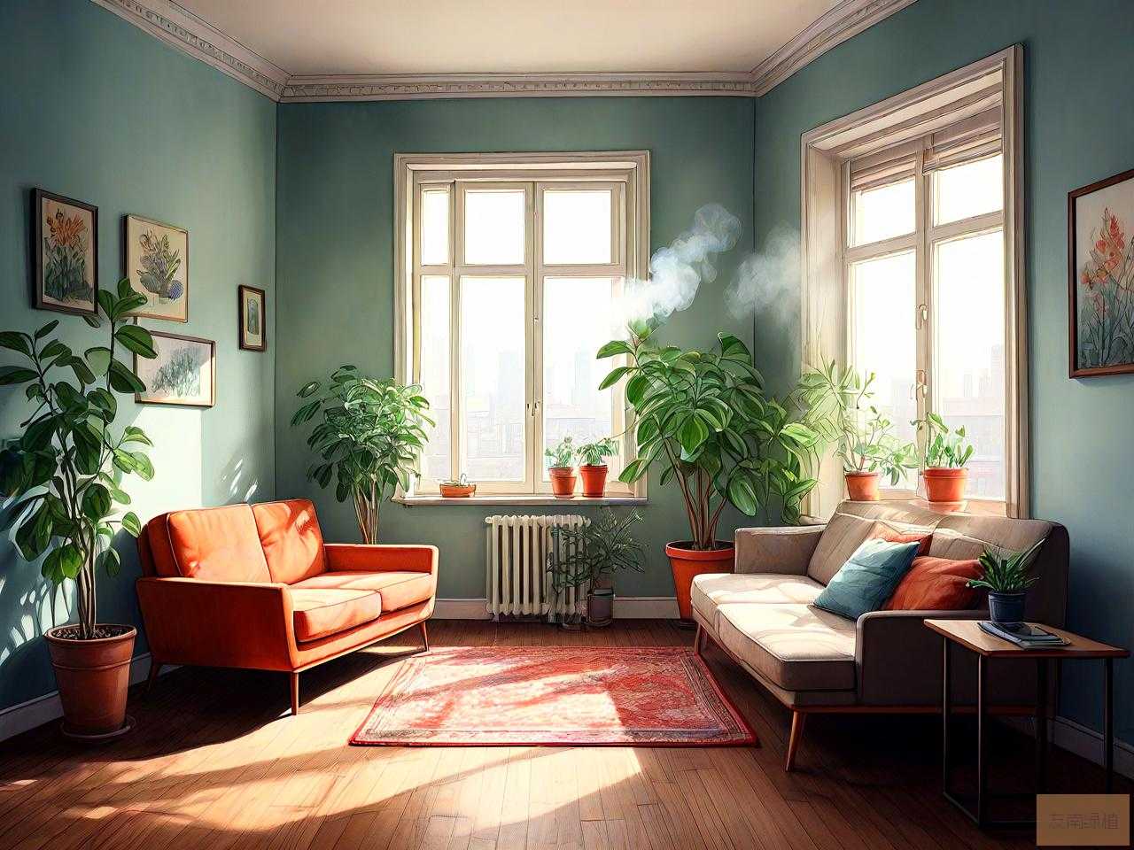 房间抽烟放什么植物好