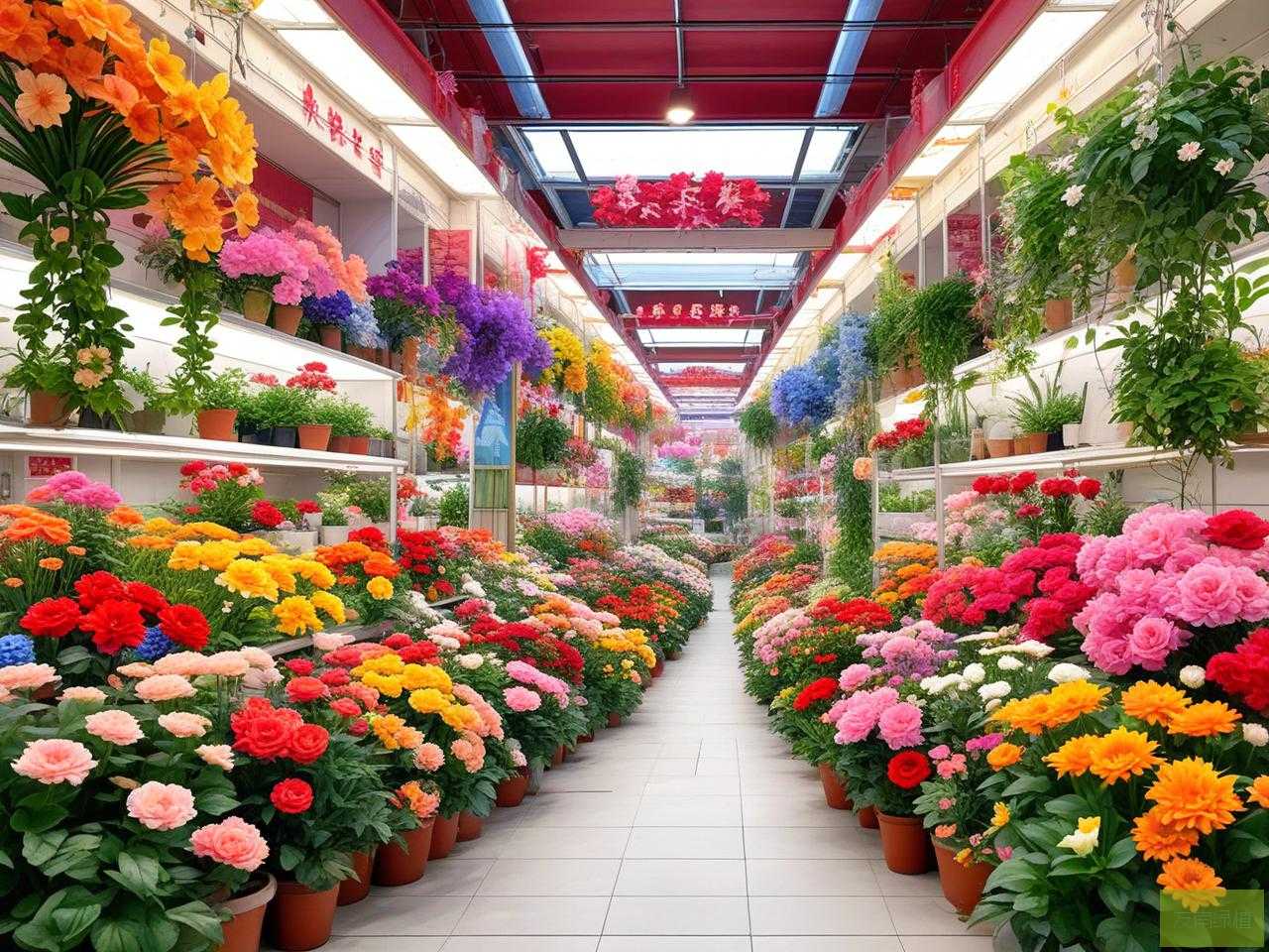 2025年西安仿真花卉市场