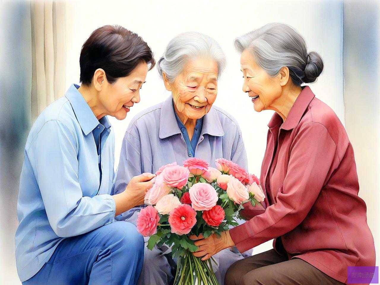 探望长辈病人送什么花