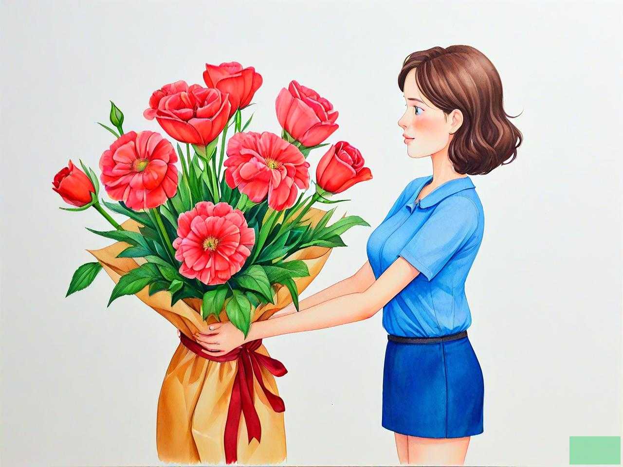 给媳妇道歉送什么花好