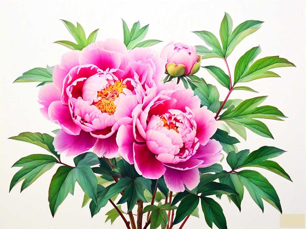 牡丹花都有什么颜色的
