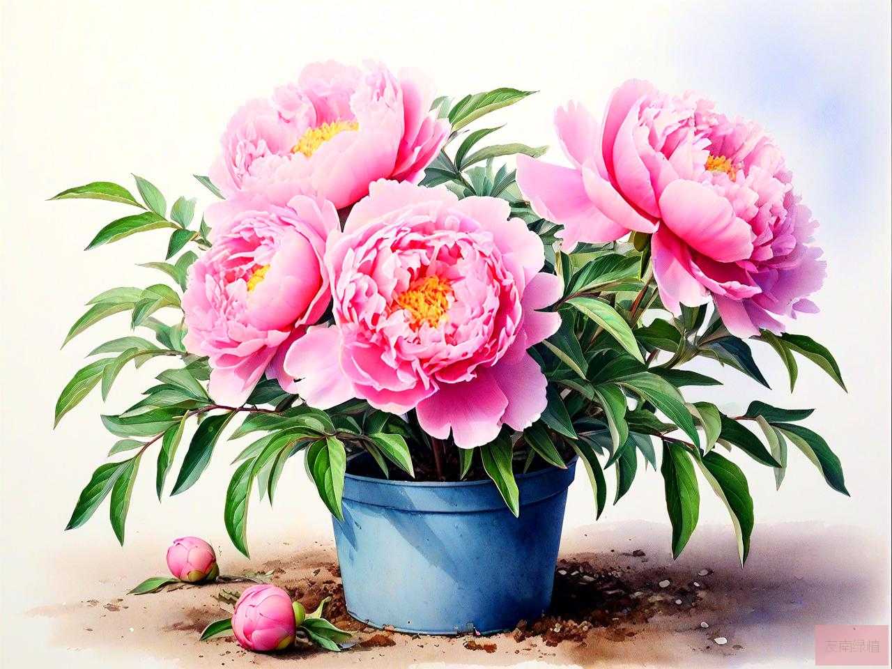 牡丹花可以栽在盆里吗