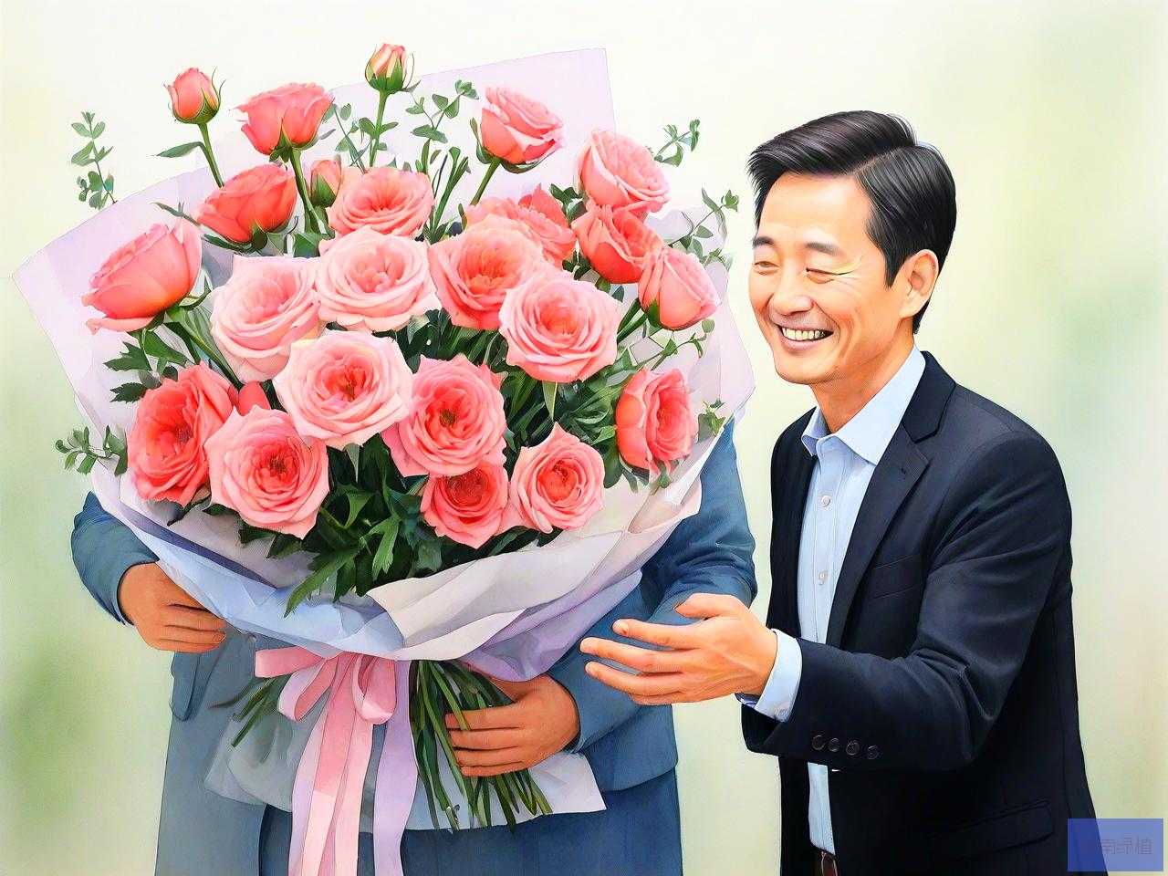 送男老师鲜花送什么花
