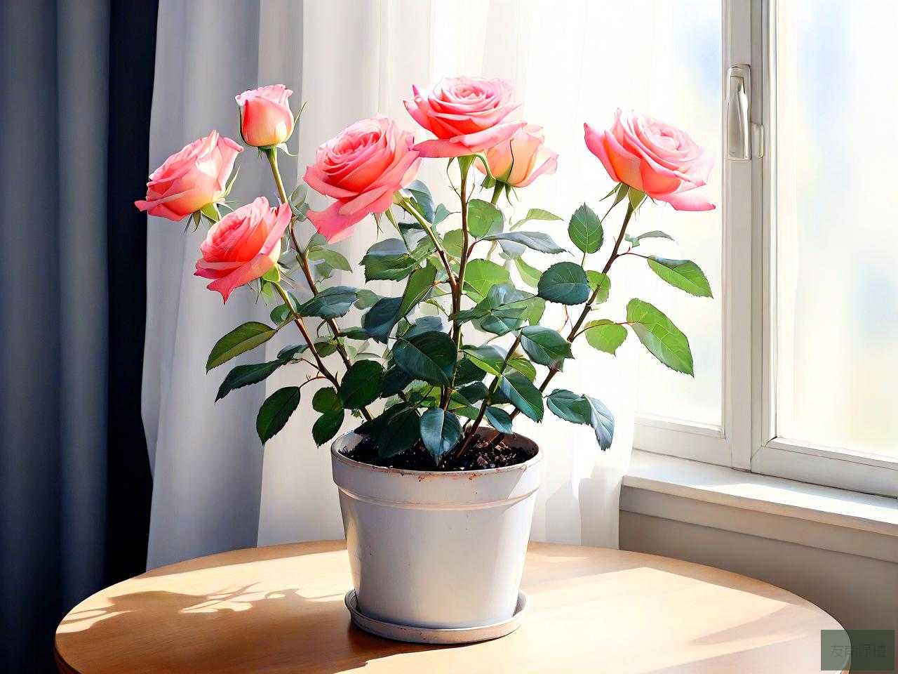 室内可以养月季花盆栽吗