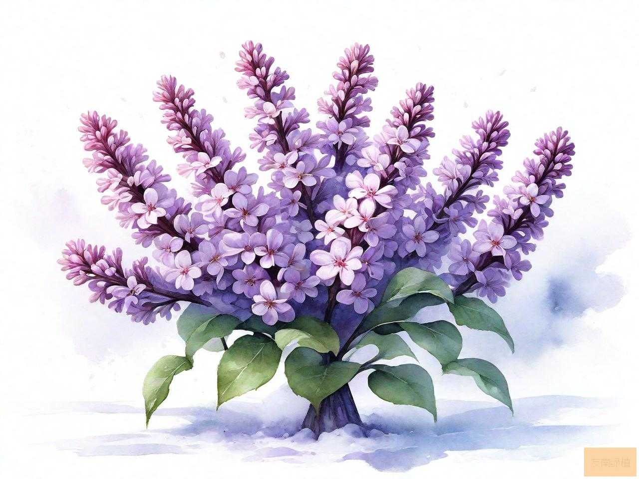丁香花的越冬