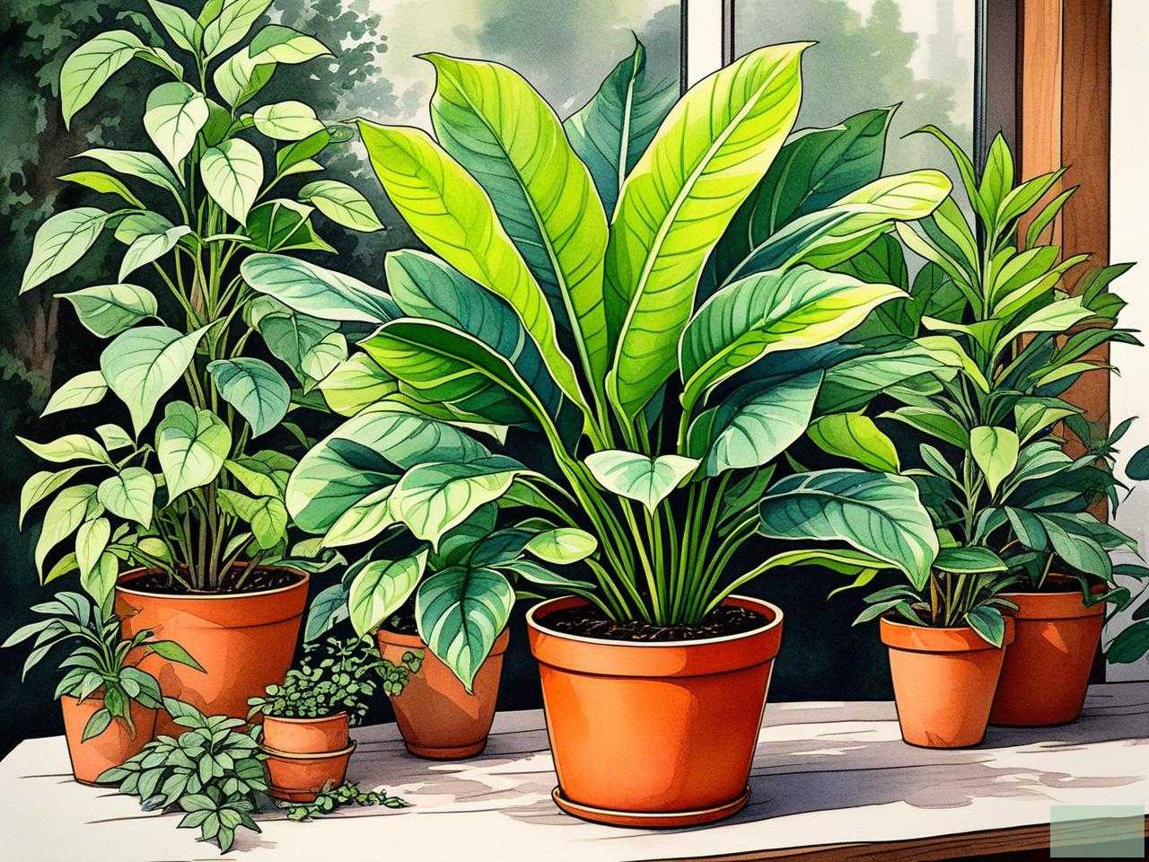 2025年绿叶盆栽植物大全