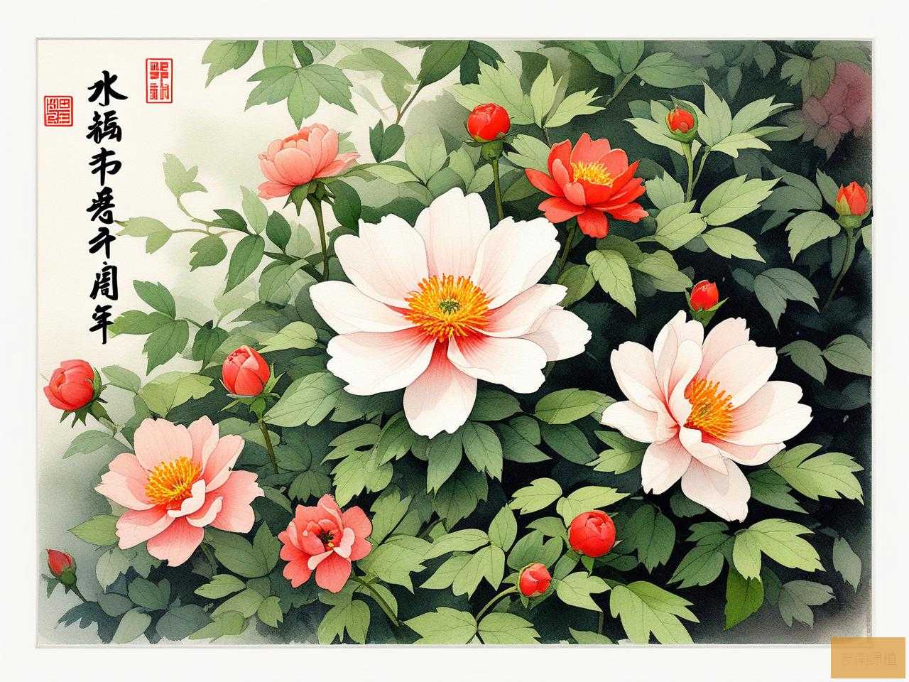 2025年农历四月开什么花