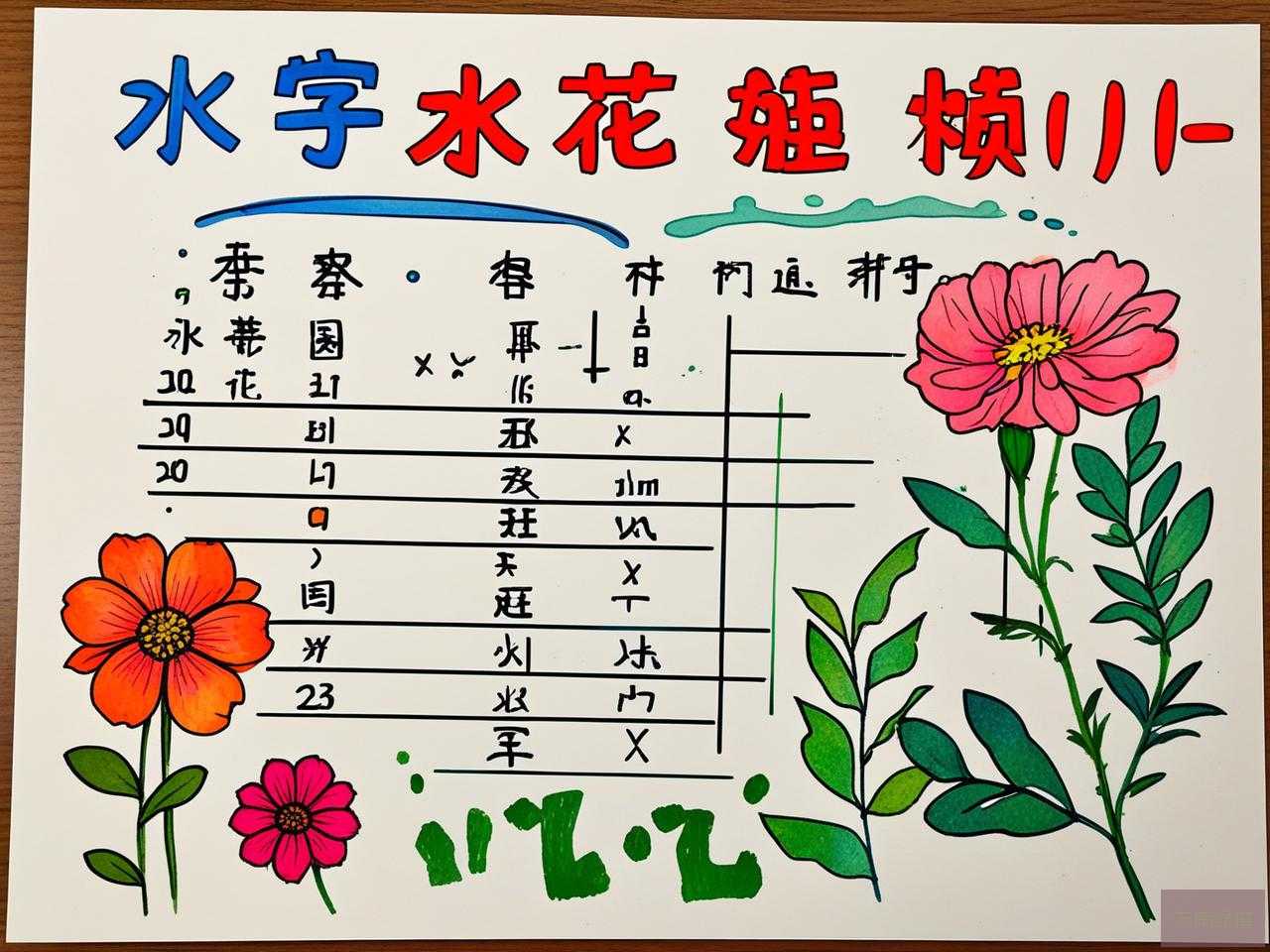 2025年花的拼音笔顺组词