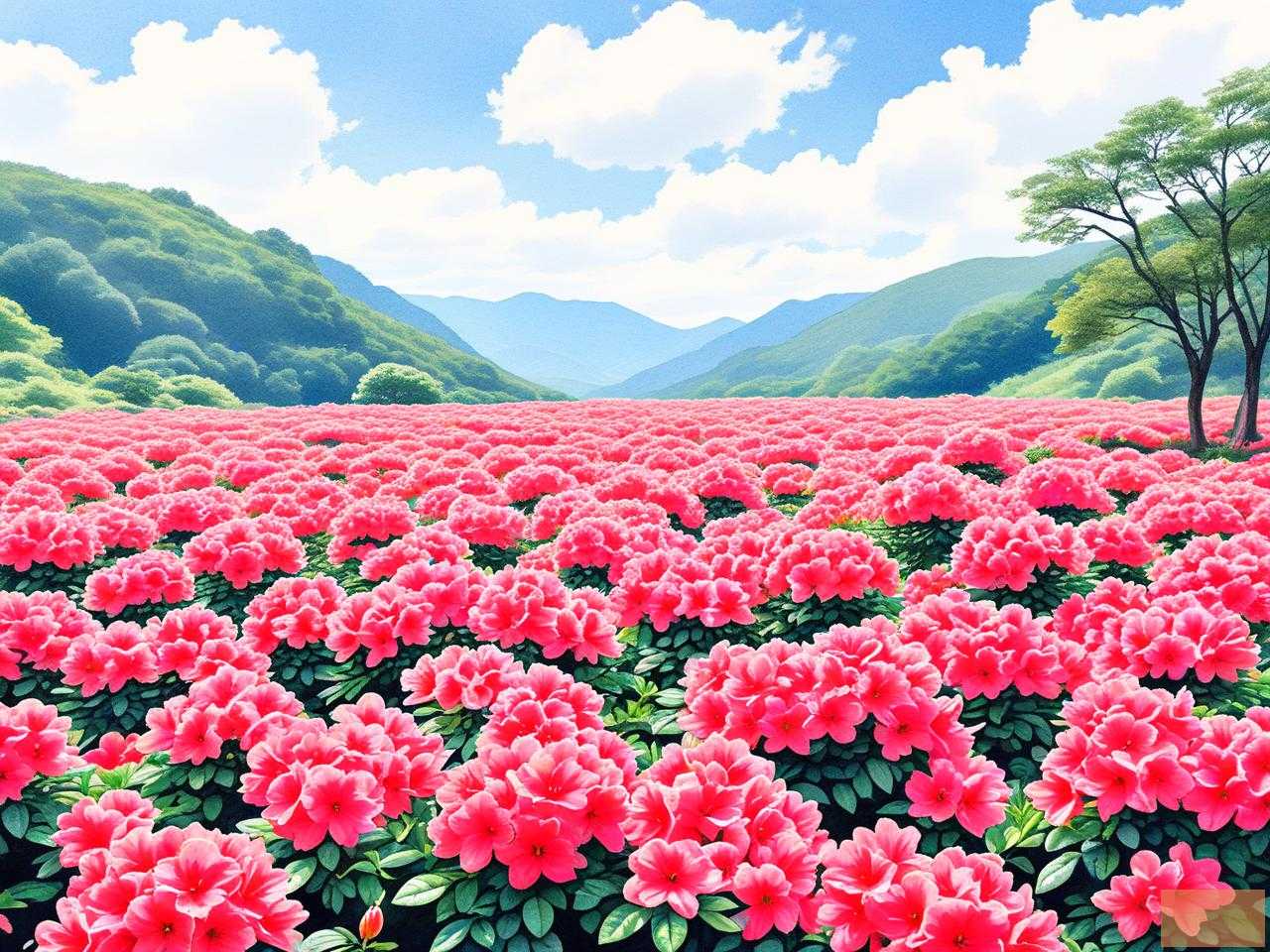2025年开满杜鹃花的地方