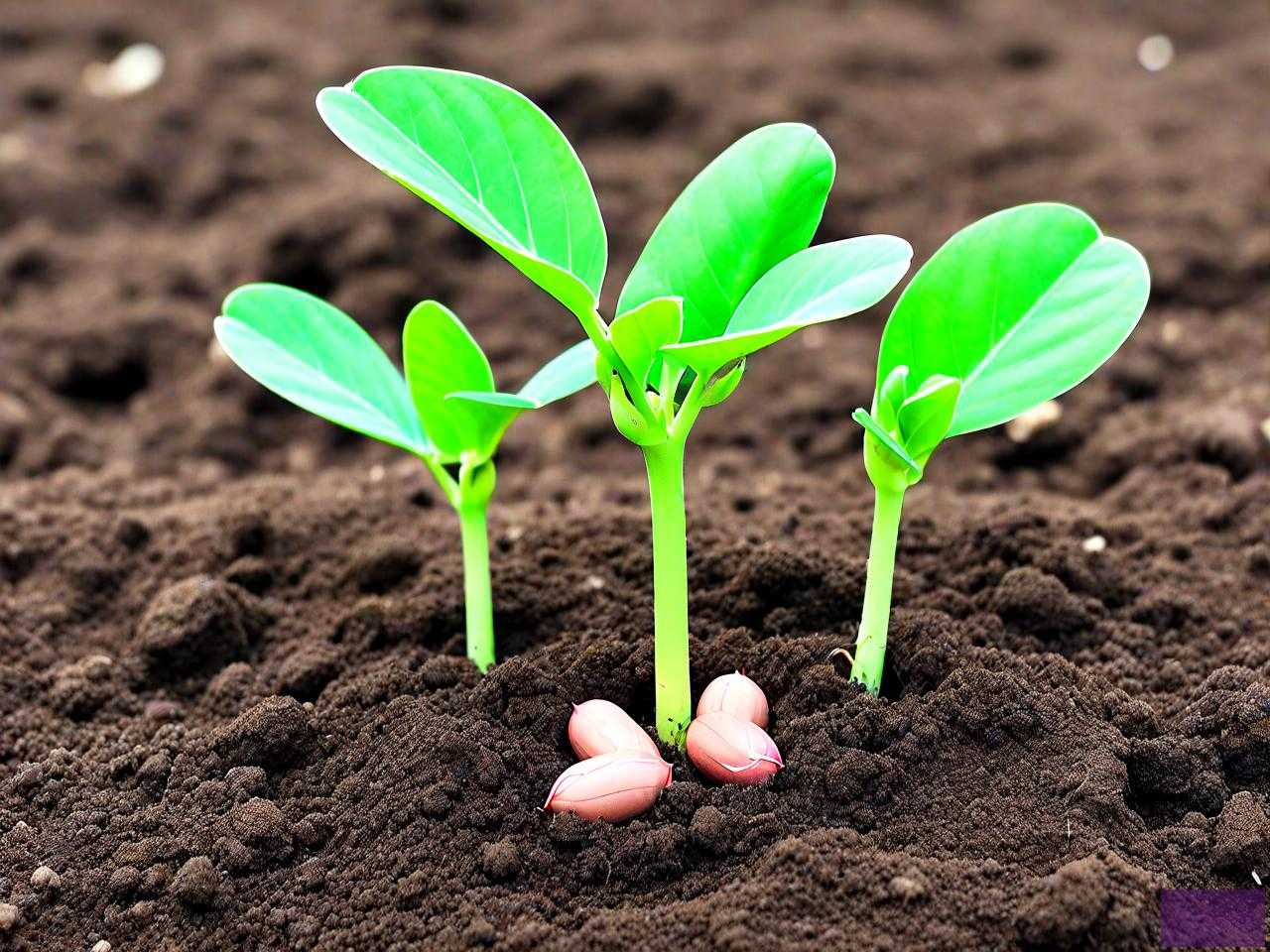 花生种在土里几天发芽