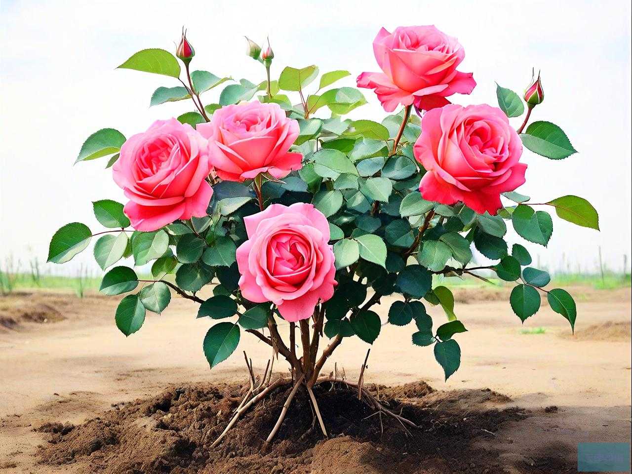 月季花压条的培植方法