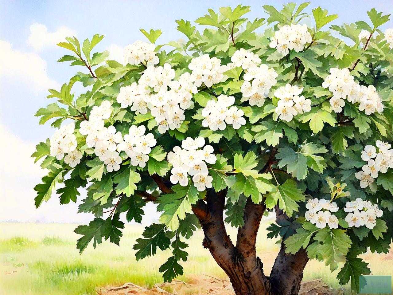 山楂树几月份开花结果