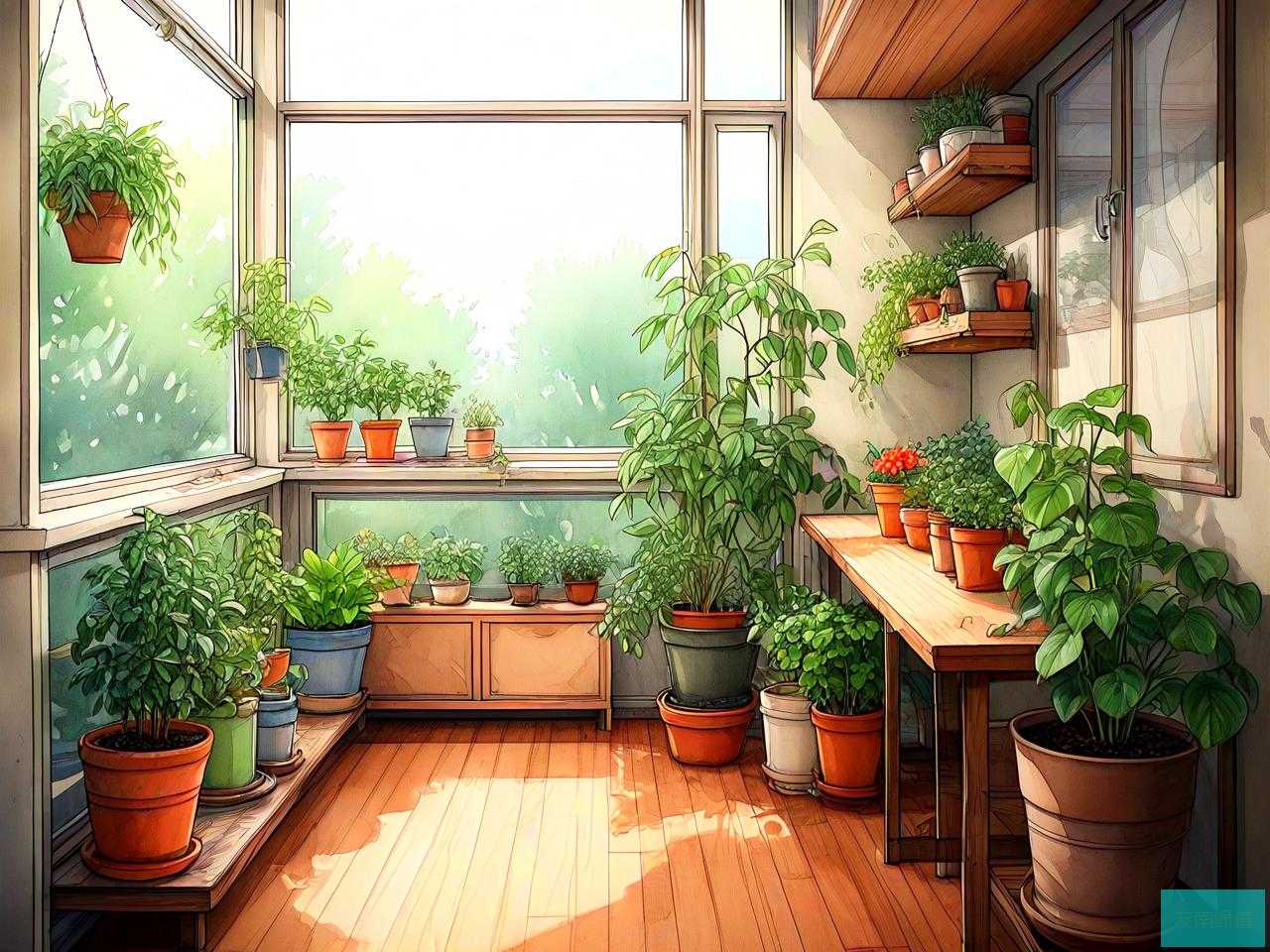 厨房阳台种什么植物好