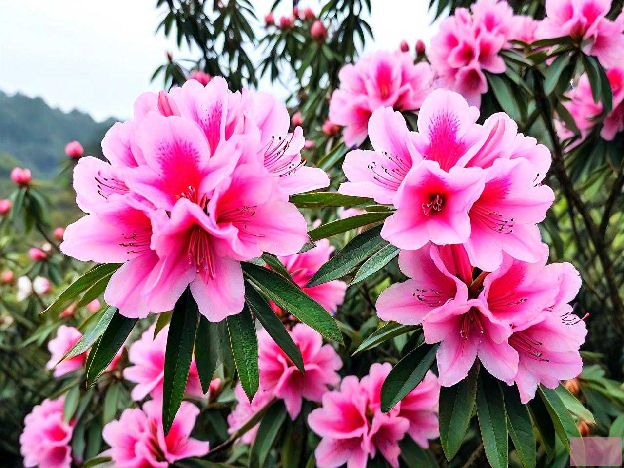 百里杜鹃花开花时间表