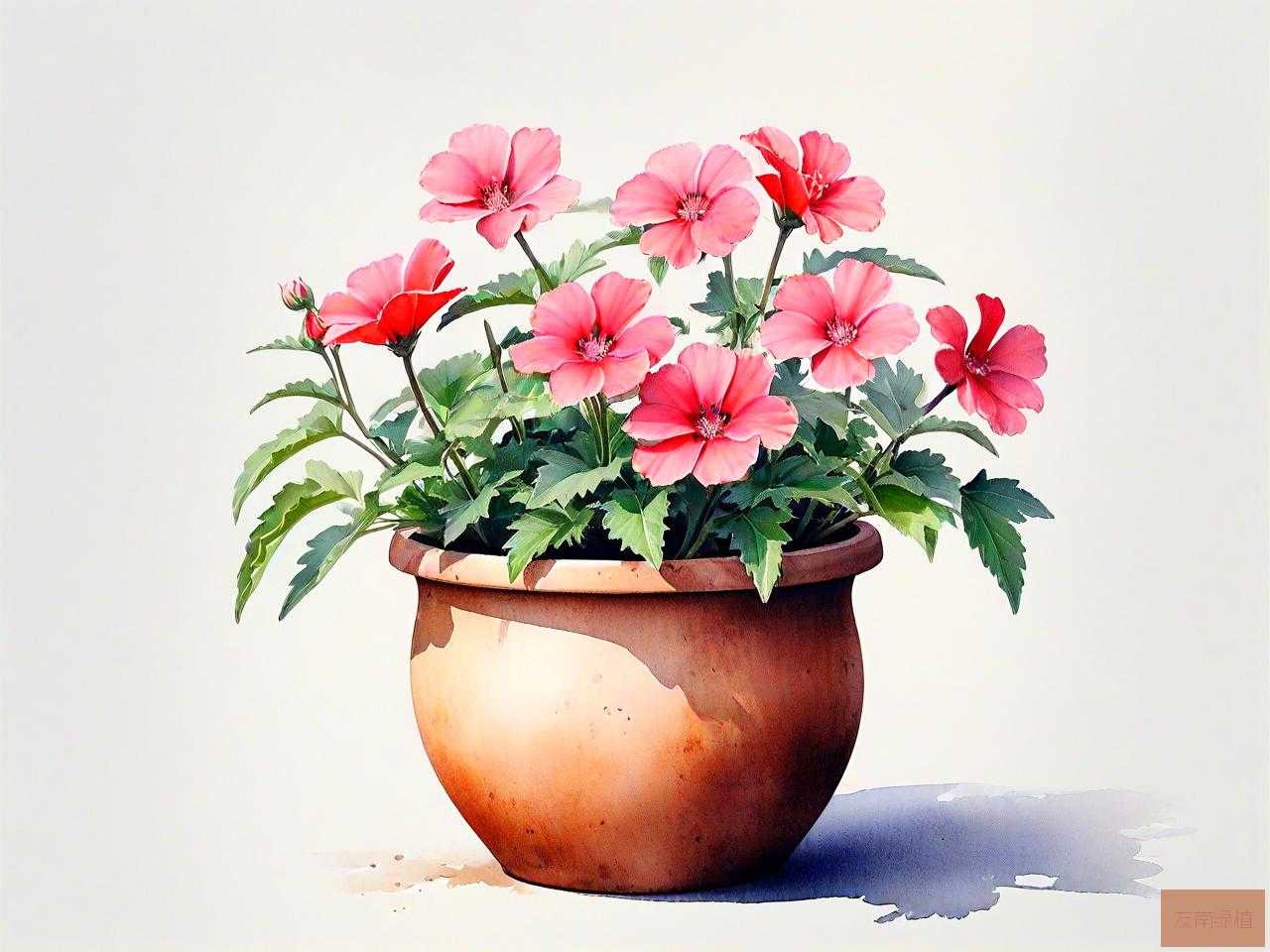 矮圆形的花盆适合种什么花