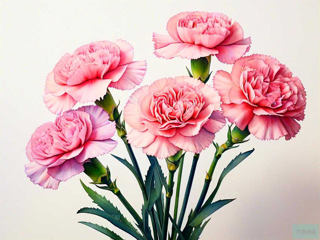 康乃馨都有什么颜色的花