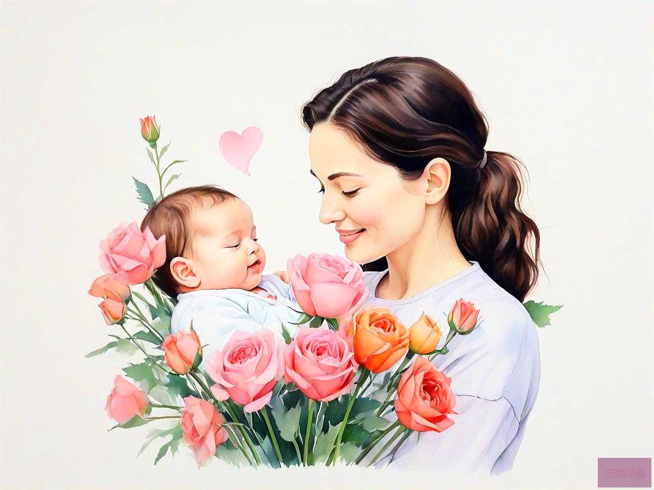 刚生孩子的妈妈送什么花