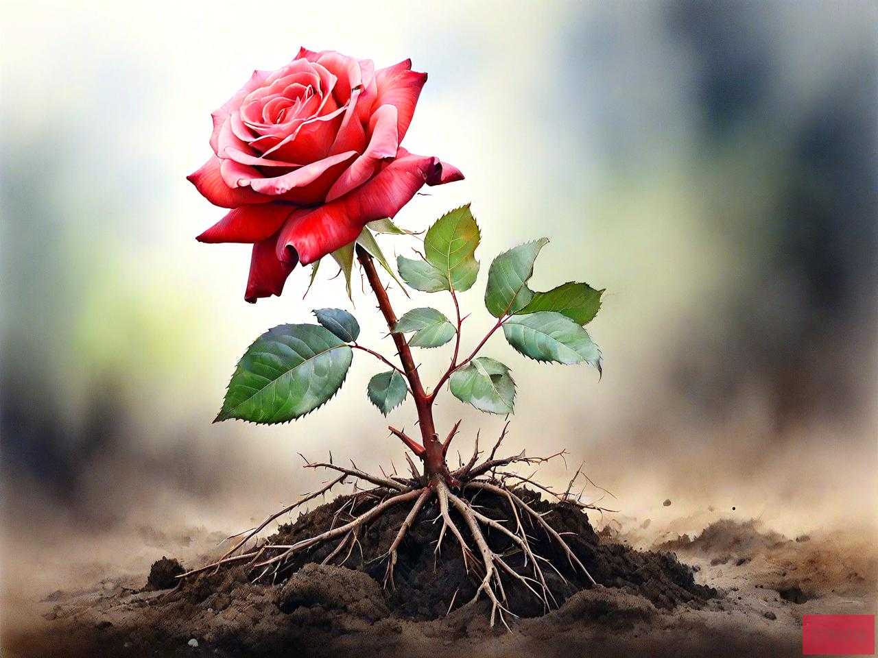 带根玫瑰花怎么栽好活